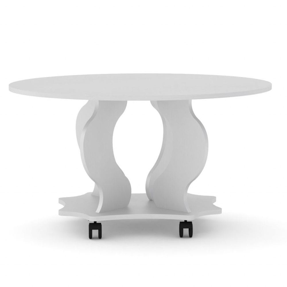 eoshop Konferenčný stolík VENECIA (Farba dreva: biela)
